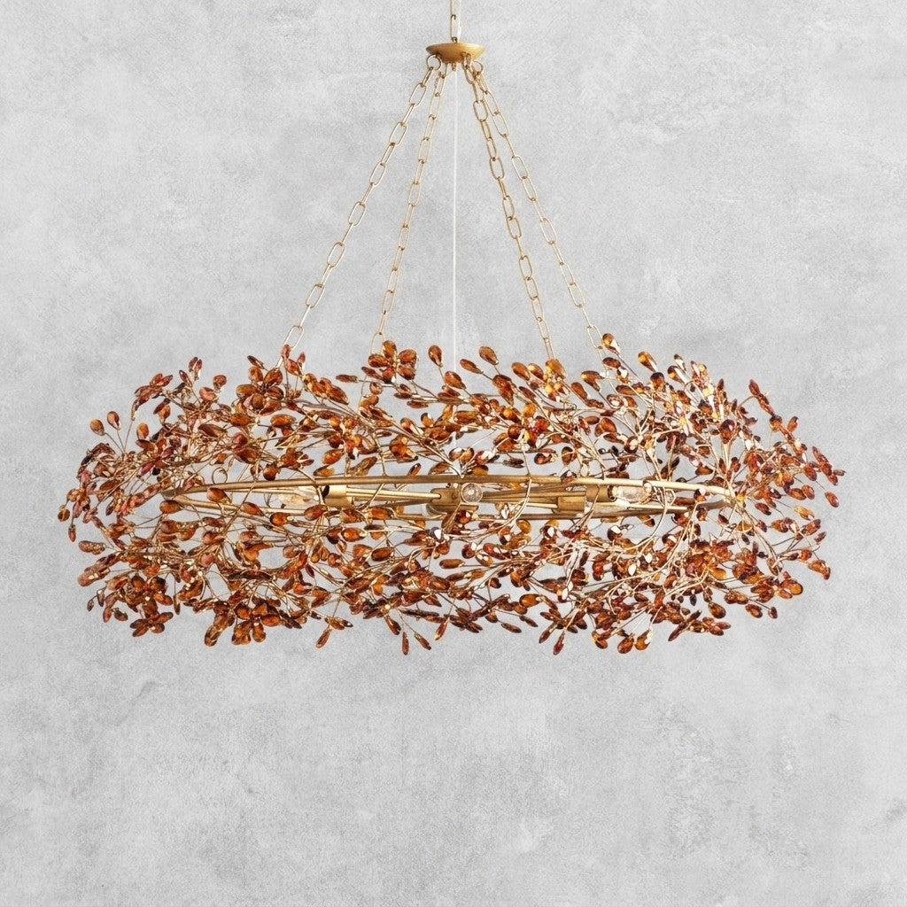 Fiore Crown Chandelier 39" 48" 60"