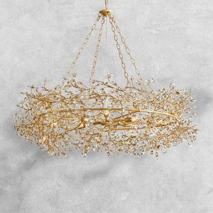 Fiore Crown Chandelier 39" 48" 60"