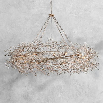 Fiore Crown Chandelier 39" 48" 60"
