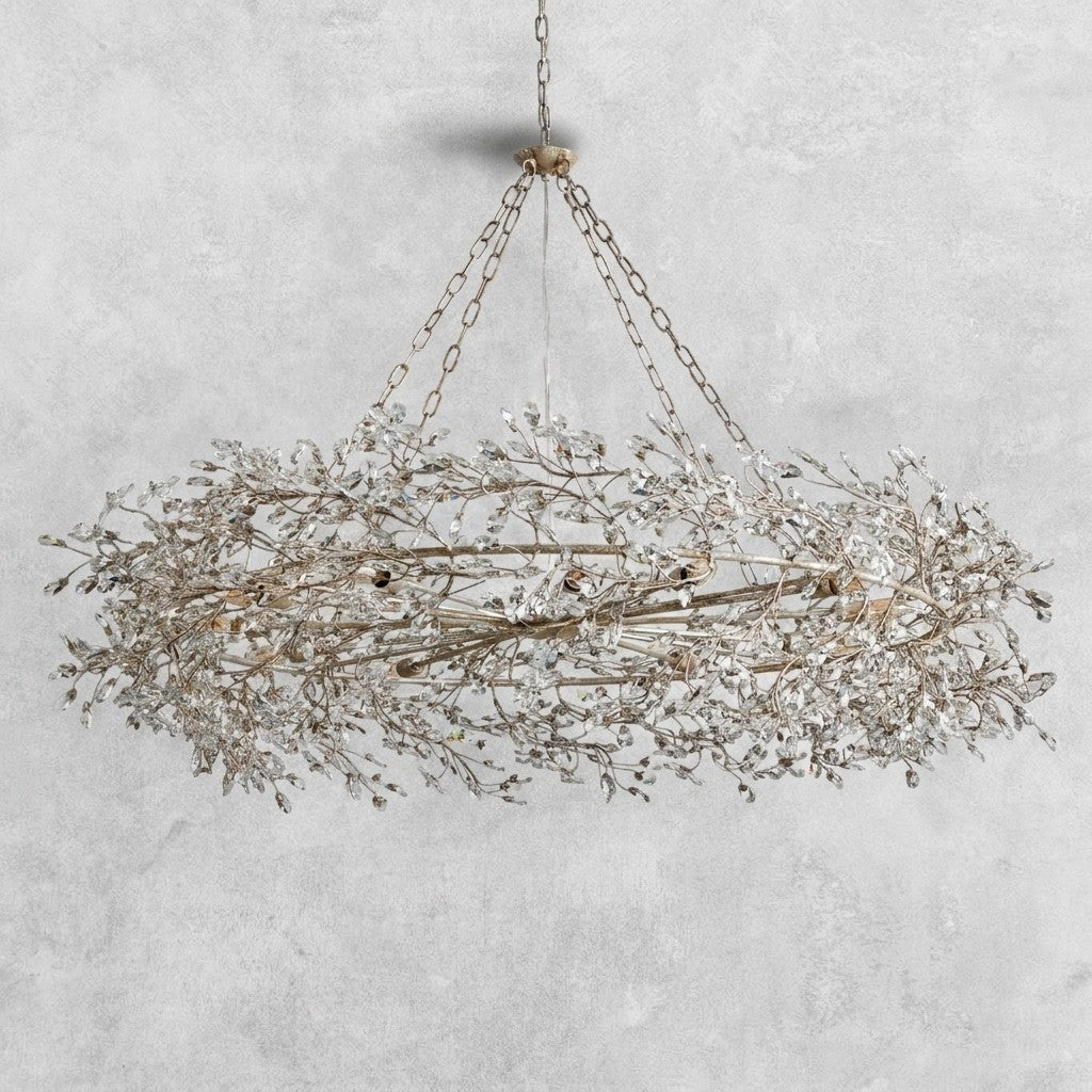 Fiore Crown Chandelier 39" 48" 60"