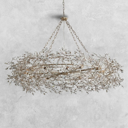 Fiore Crown Chandelier 39" 48" 60"