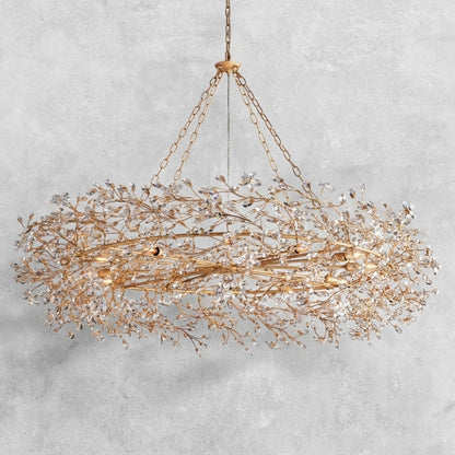 Fiore Crown Chandelier 39" 48" 60"