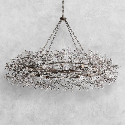 Fiore Crown Chandelier 39" 48" 60"