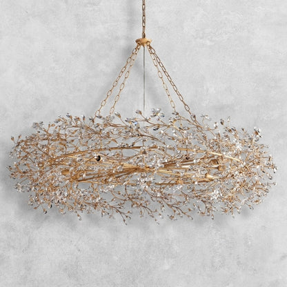 Fiore Crown Chandelier 39" 48" 60"