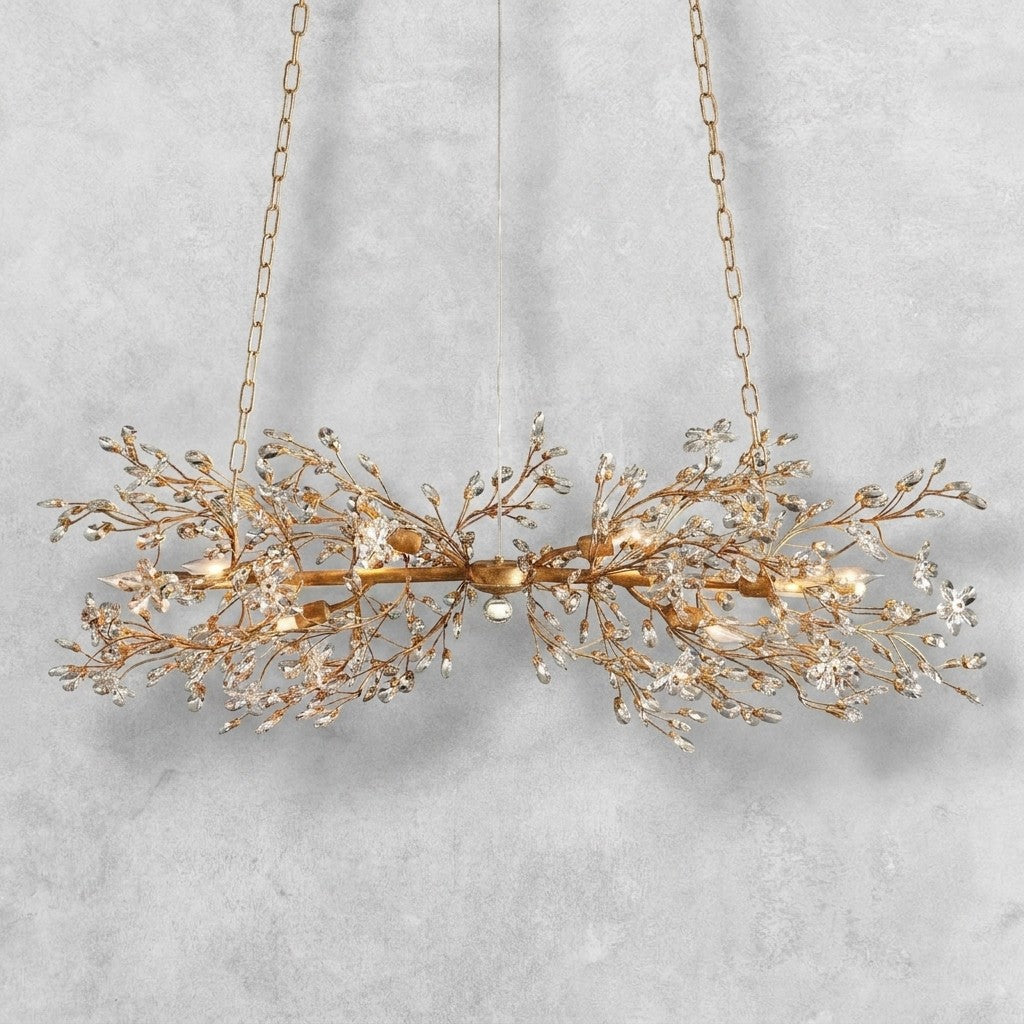 Fiore Linear Chandelier 43"51"68"