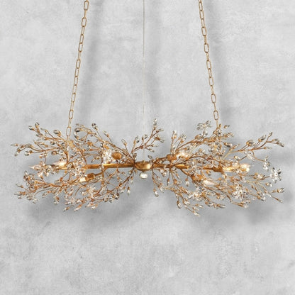 Fiore Linear Chandelier 43"51"68"