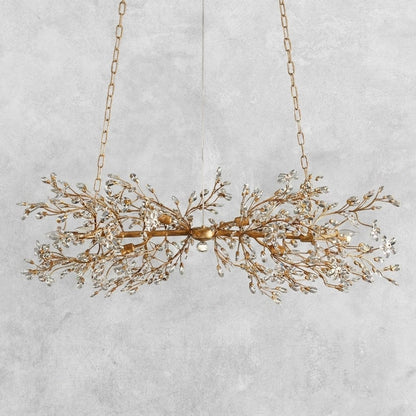 Fiore Linear Chandelier 43"51"68"