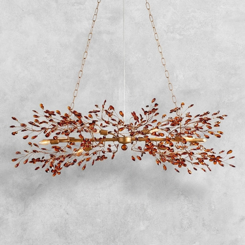 Fiore Linear Chandelier 43"51"68"