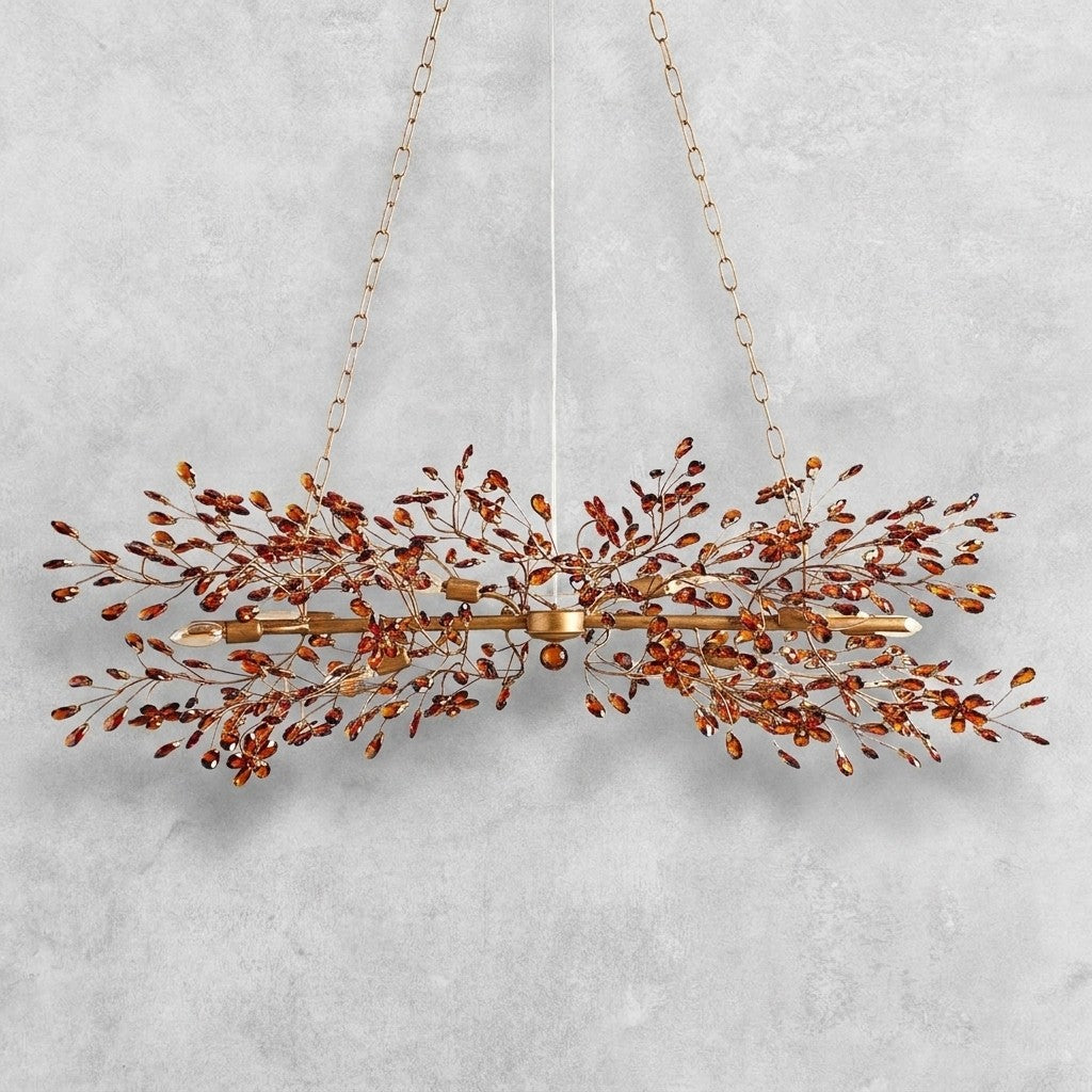 Fiore Linear Chandelier 43"51"68"