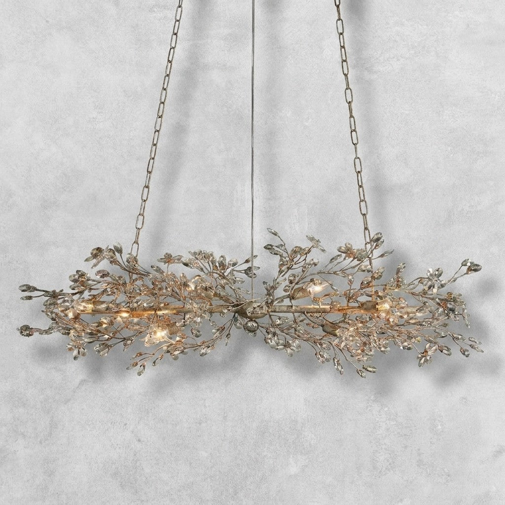 Fiore Linear Chandelier 43"51"68"