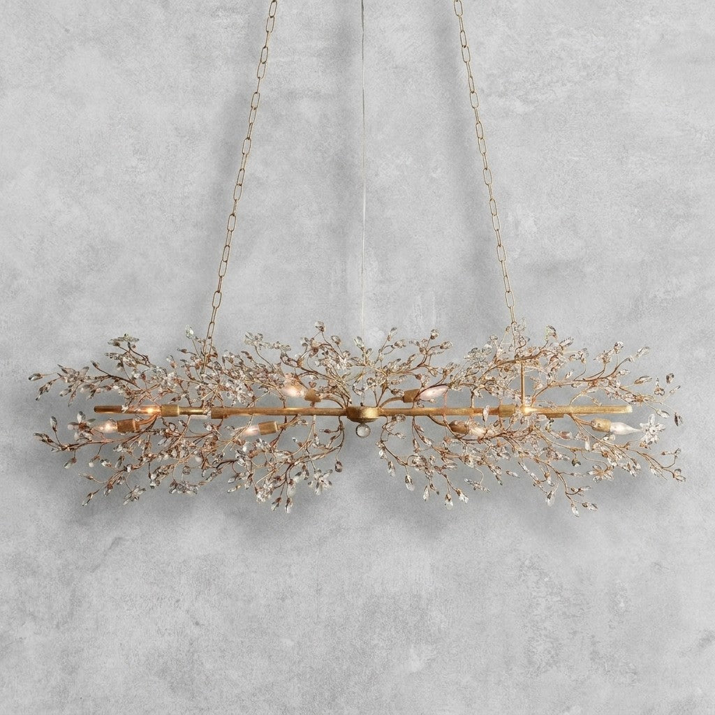 Fiore Linear Chandelier 43"51"68"