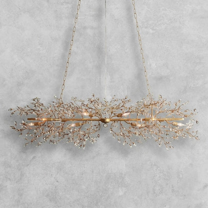 Fiore Linear Chandelier 43"51"68"