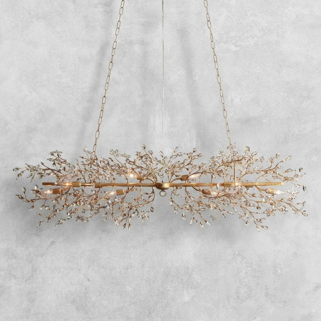 Fiore Linear Chandelier 43"51"68"