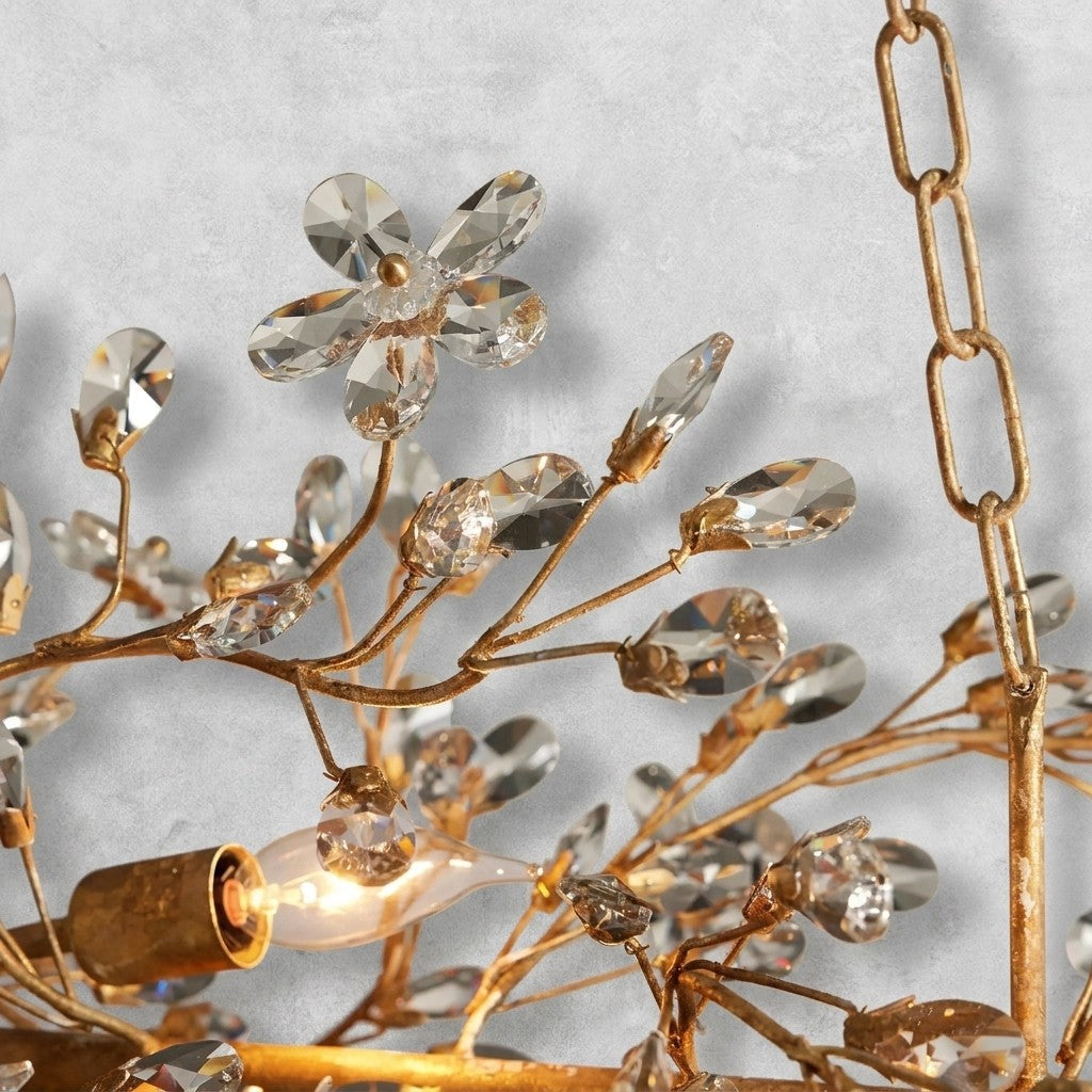 Fiore Linear Chandelier 43"51"68"