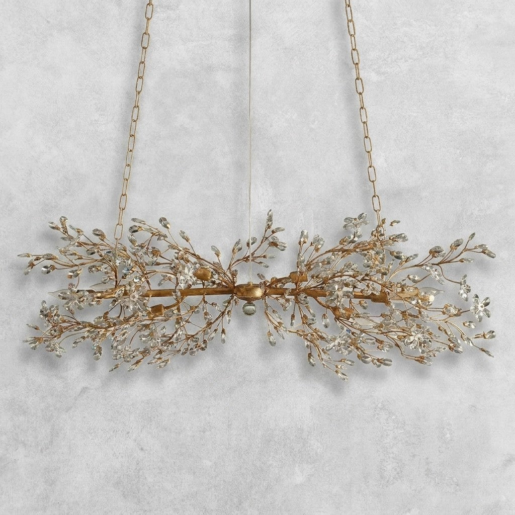 Fiore Linear Chandelier 43"51"68"