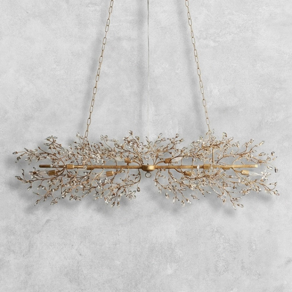 Fiore Linear Chandelier 43"51"68"