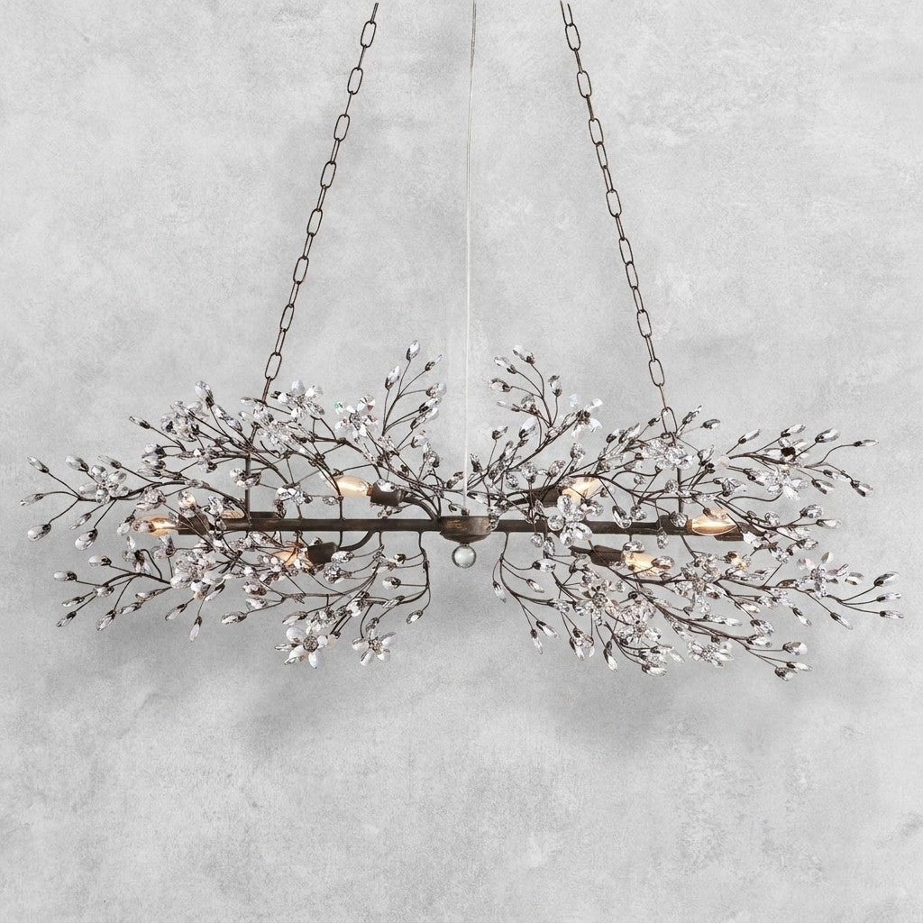 Fiore Linear Chandelier 43"51"68"