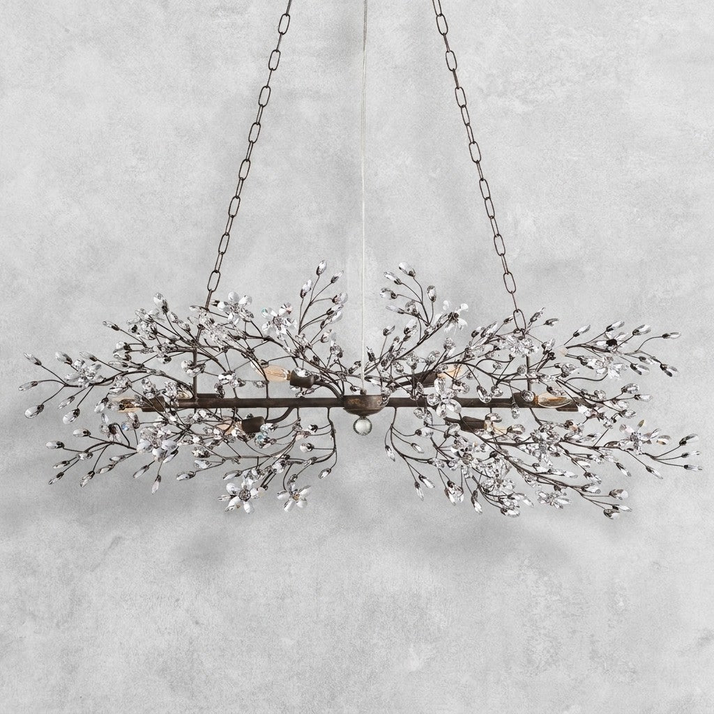 Fiore Linear Chandelier 43"51"68"