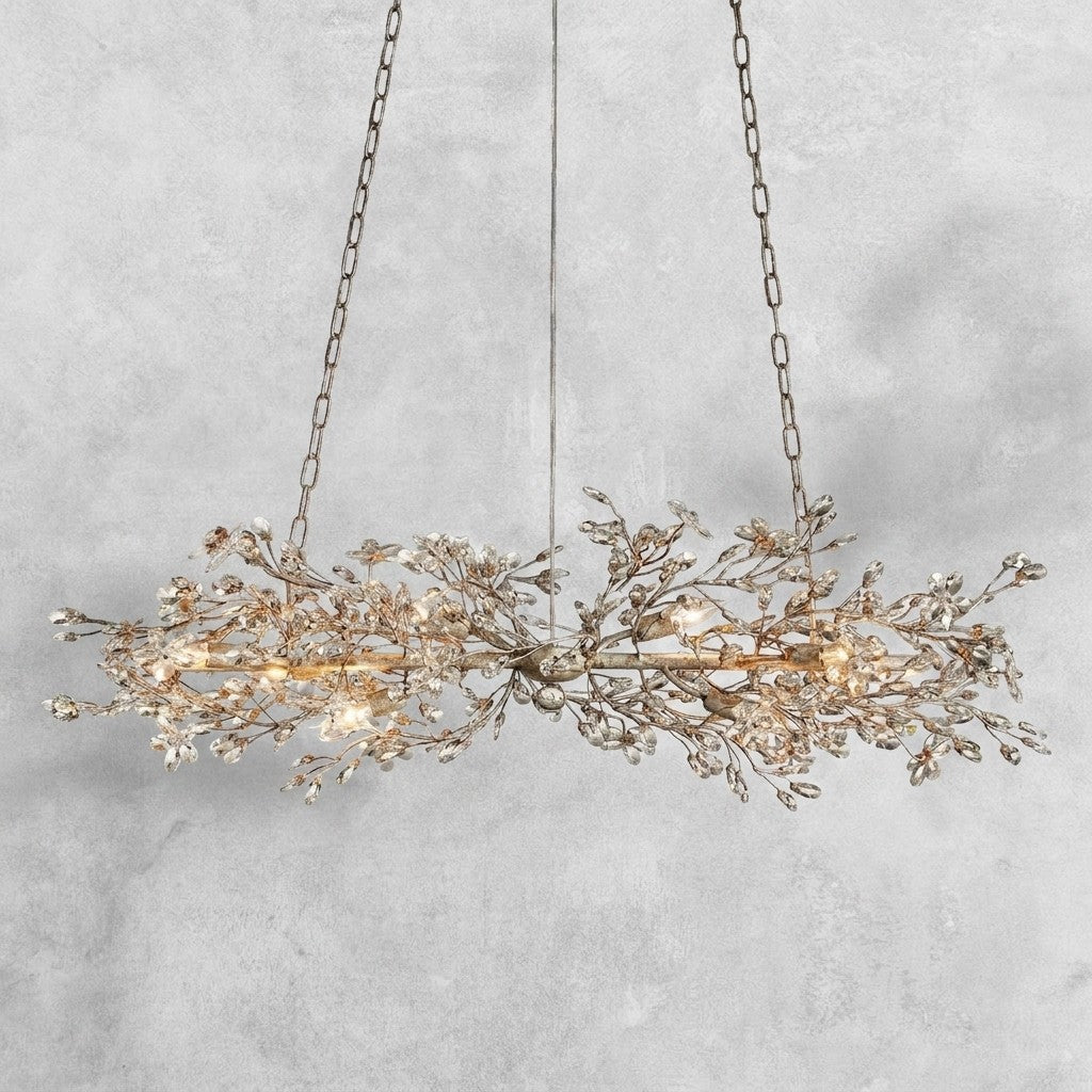 Fiore Linear Chandelier 43"51"68"