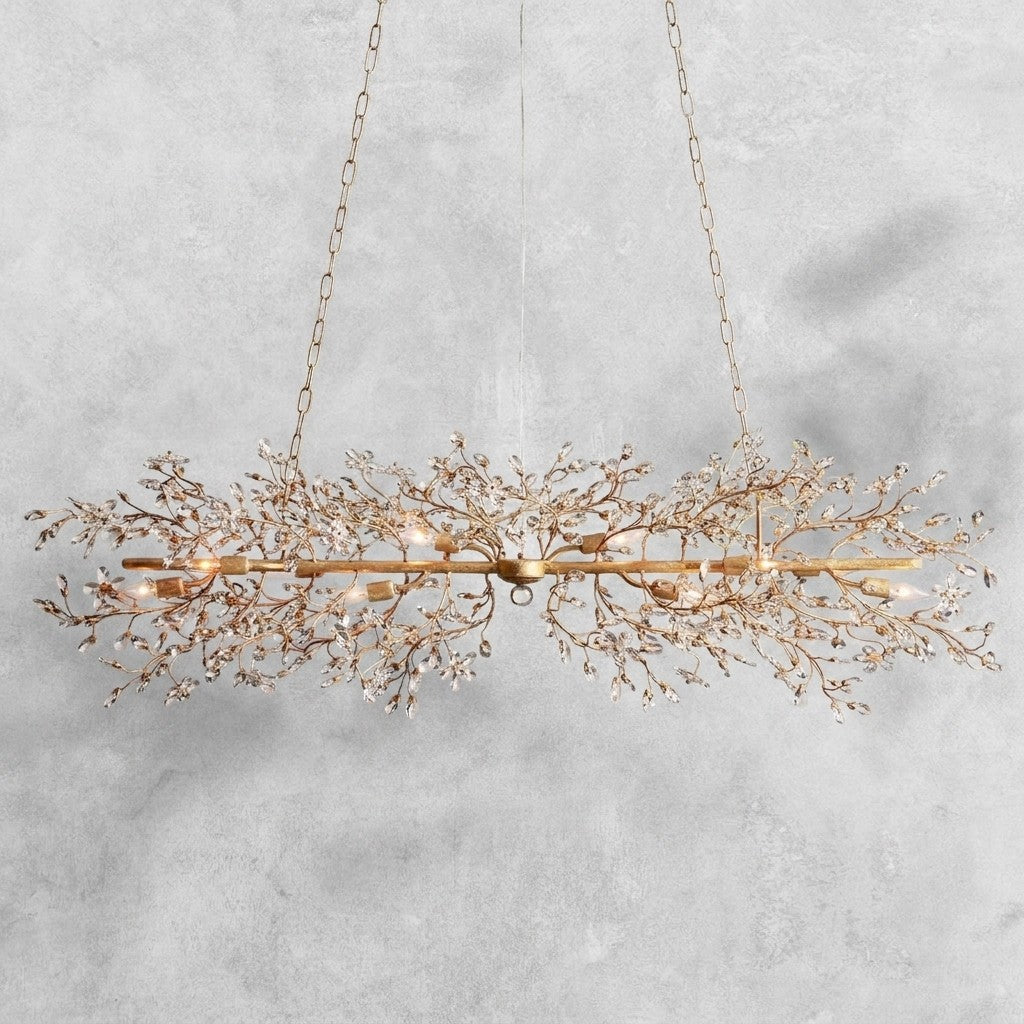 Fiore Linear Chandelier 43"51"68"