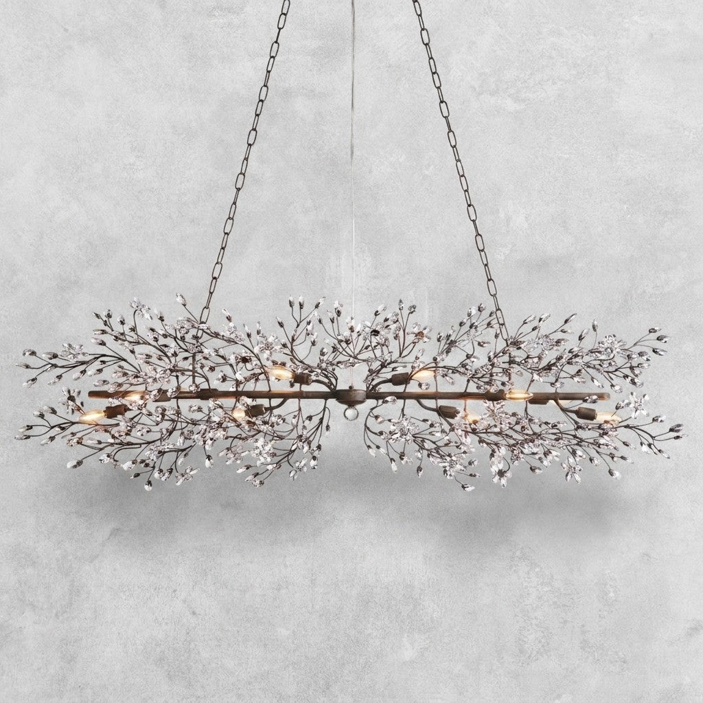 Fiore Linear Chandelier 43"51"68"