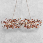 Fiore Linear Chandelier 43"51"68"