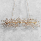 Fiore Linear Chandelier 43"51"68"