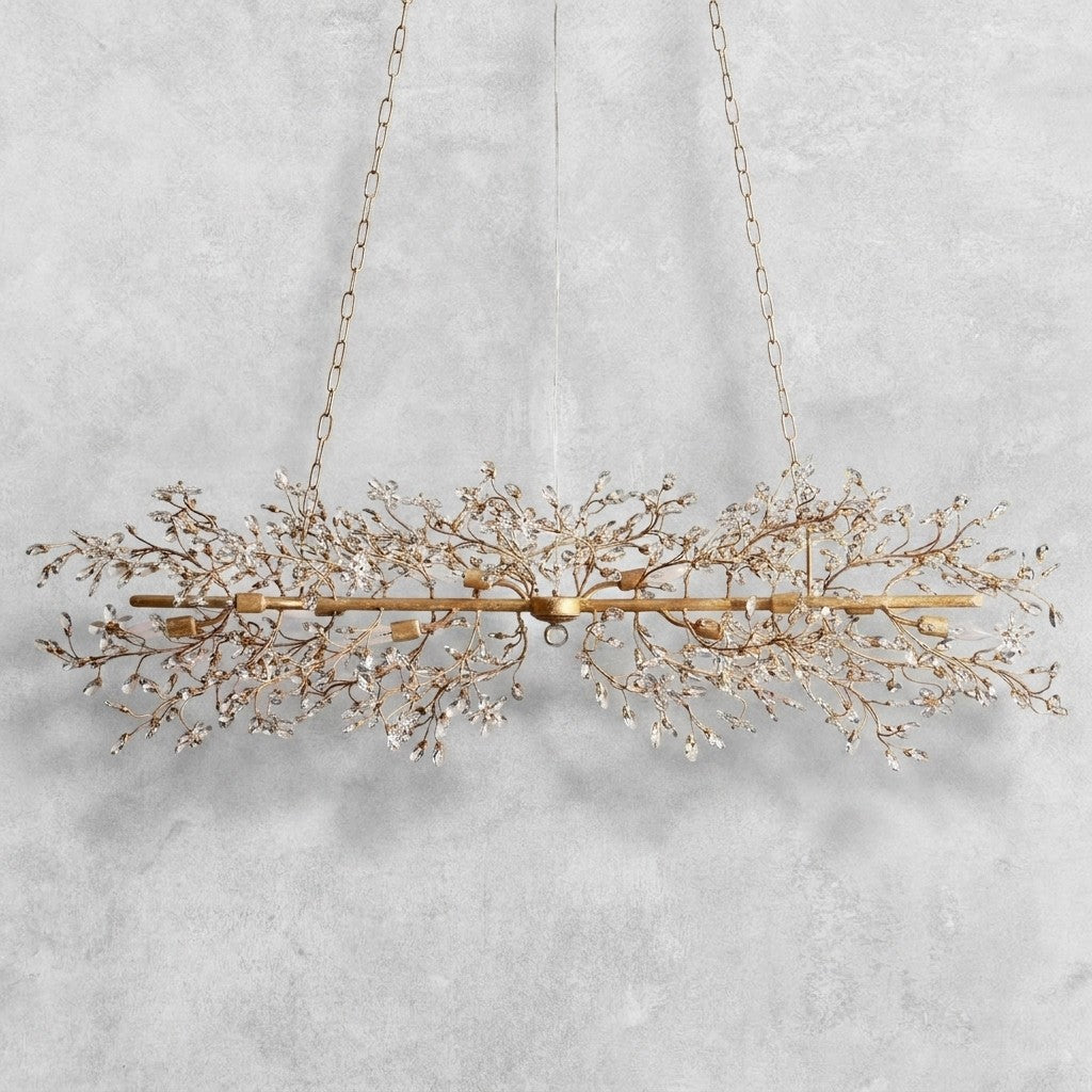Fiore Linear Chandelier 43"51"68"