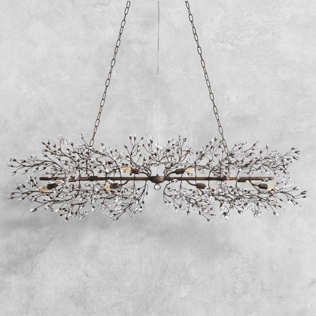 Fiore Linear Chandelier 43"51"68"