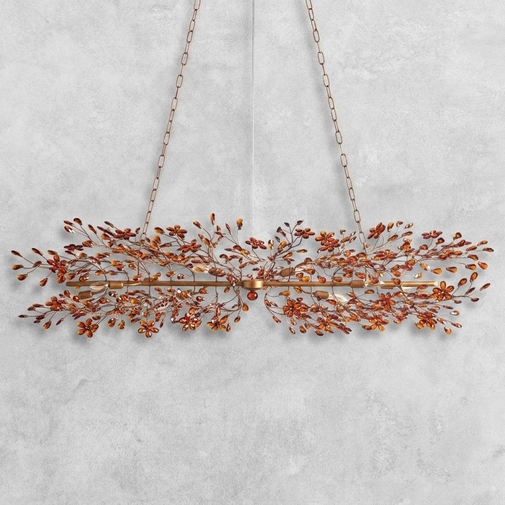 Fiore Linear Chandelier 43"51"68"