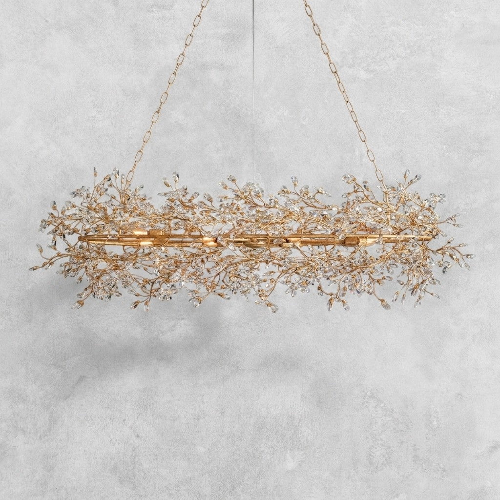 Fiore Oval Chandelier 62''74''