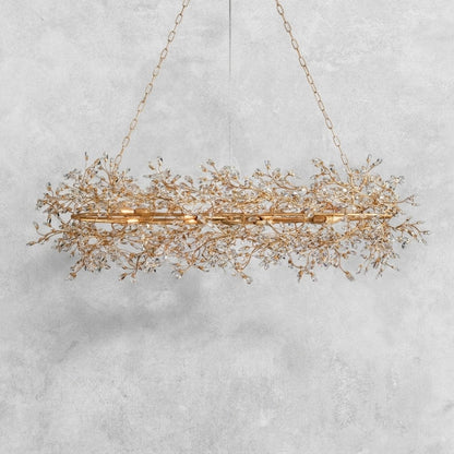 Fiore Oval Chandelier 62''74''