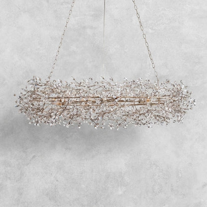 Fiore Oval Chandelier 62''74''