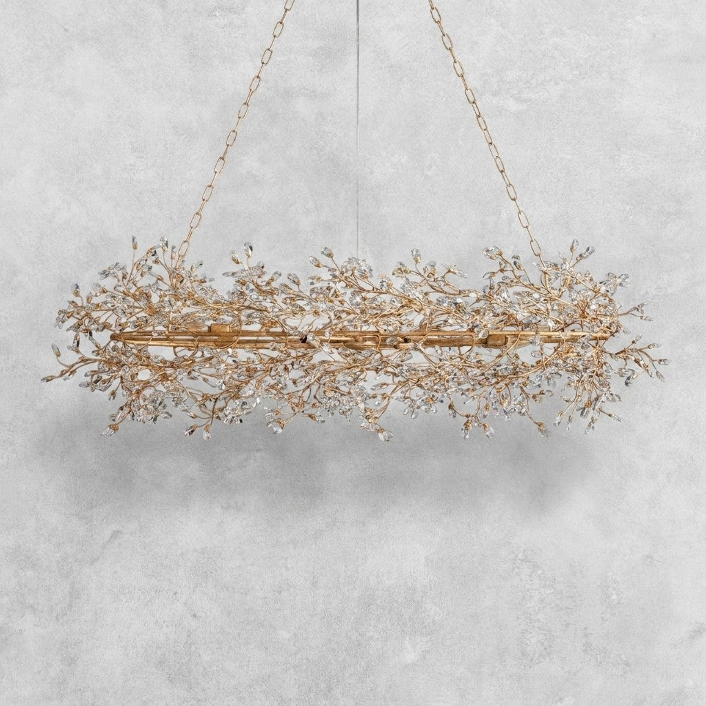 Fiore Oval Chandelier 62''74''
