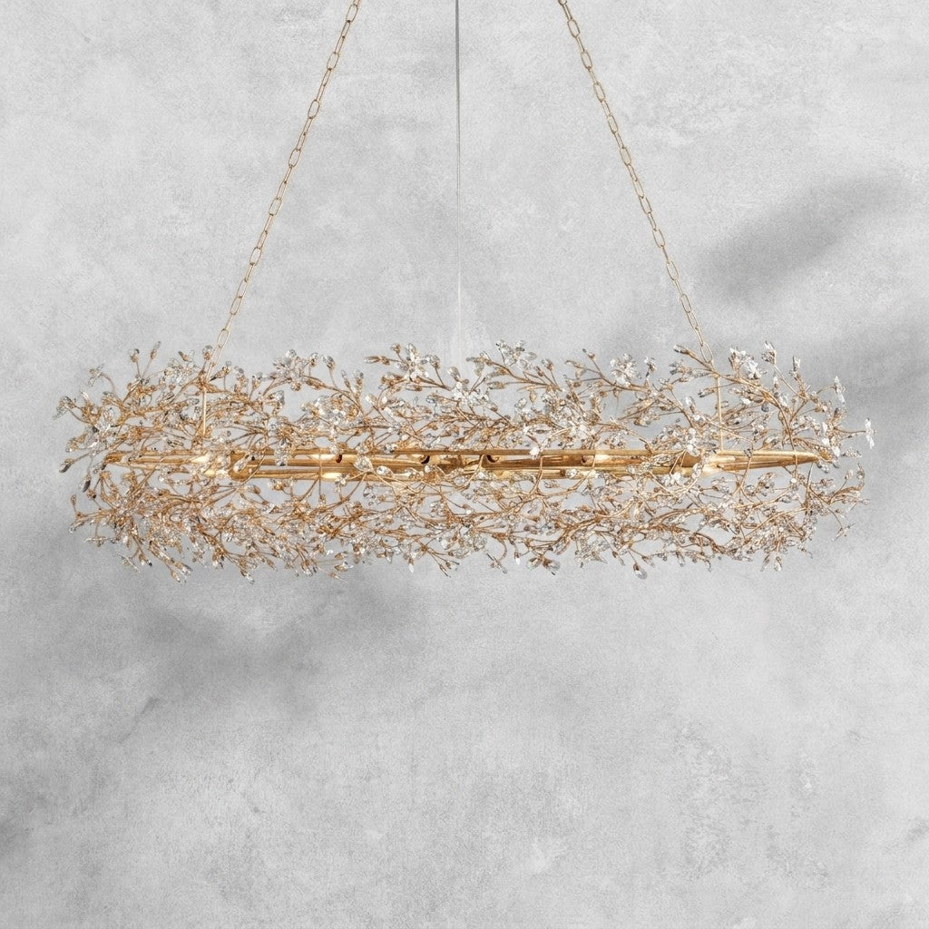 Fiore Oval Chandelier 62''74''