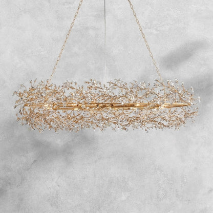 Fiore Oval Chandelier 62''74''