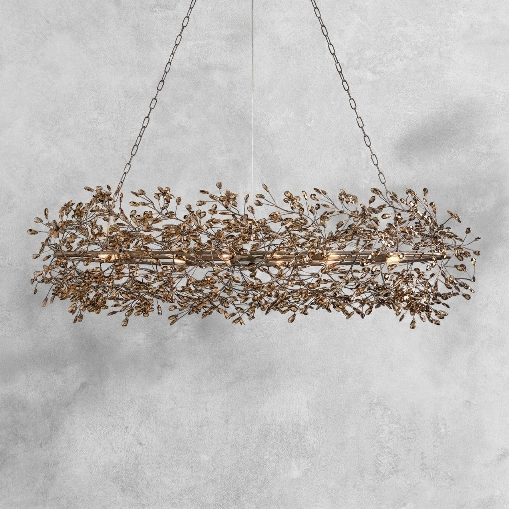 Fiore Oval Chandelier 62''74''