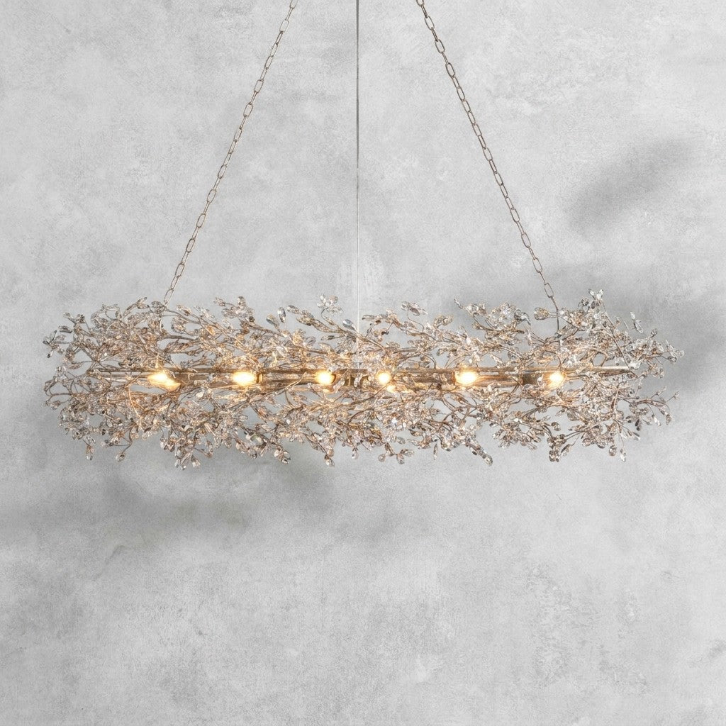 Fiore Oval Chandelier 62''74''