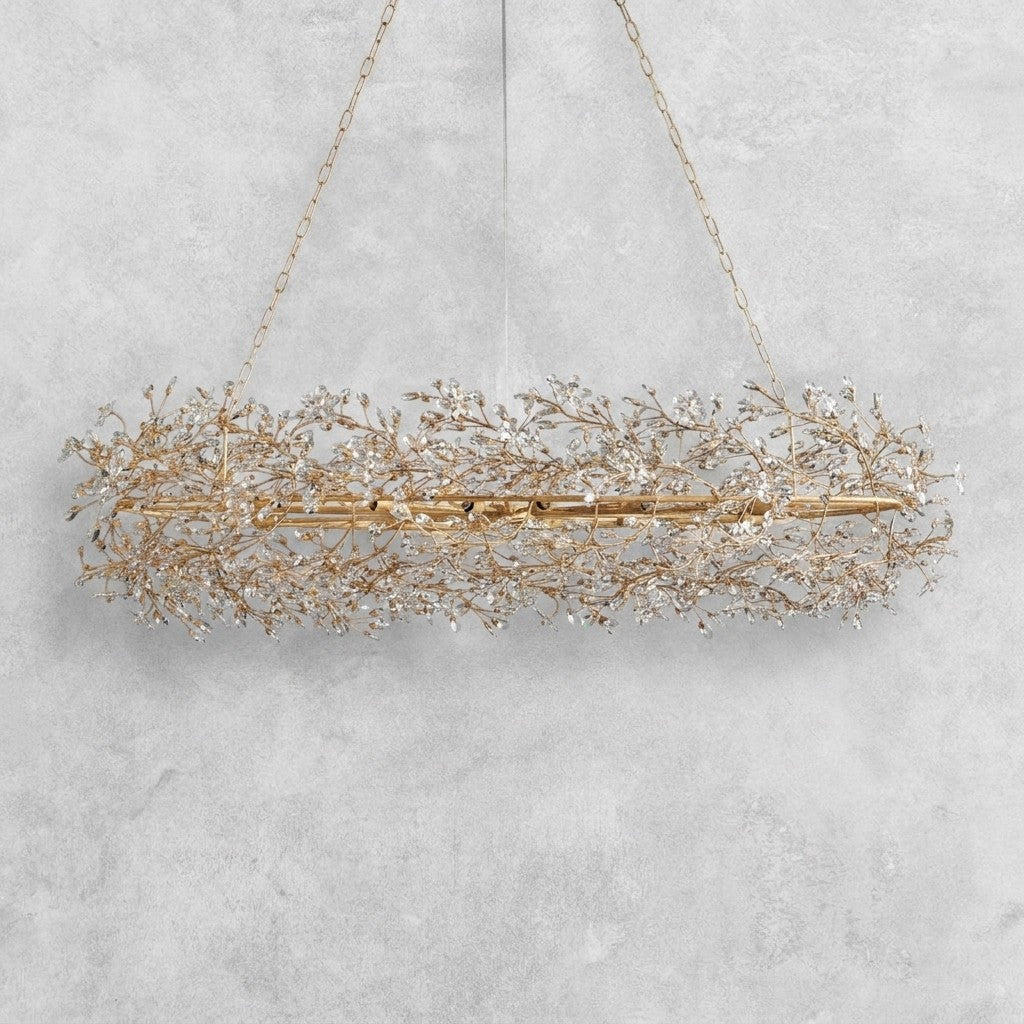 Fiore Oval Chandelier 62''74''