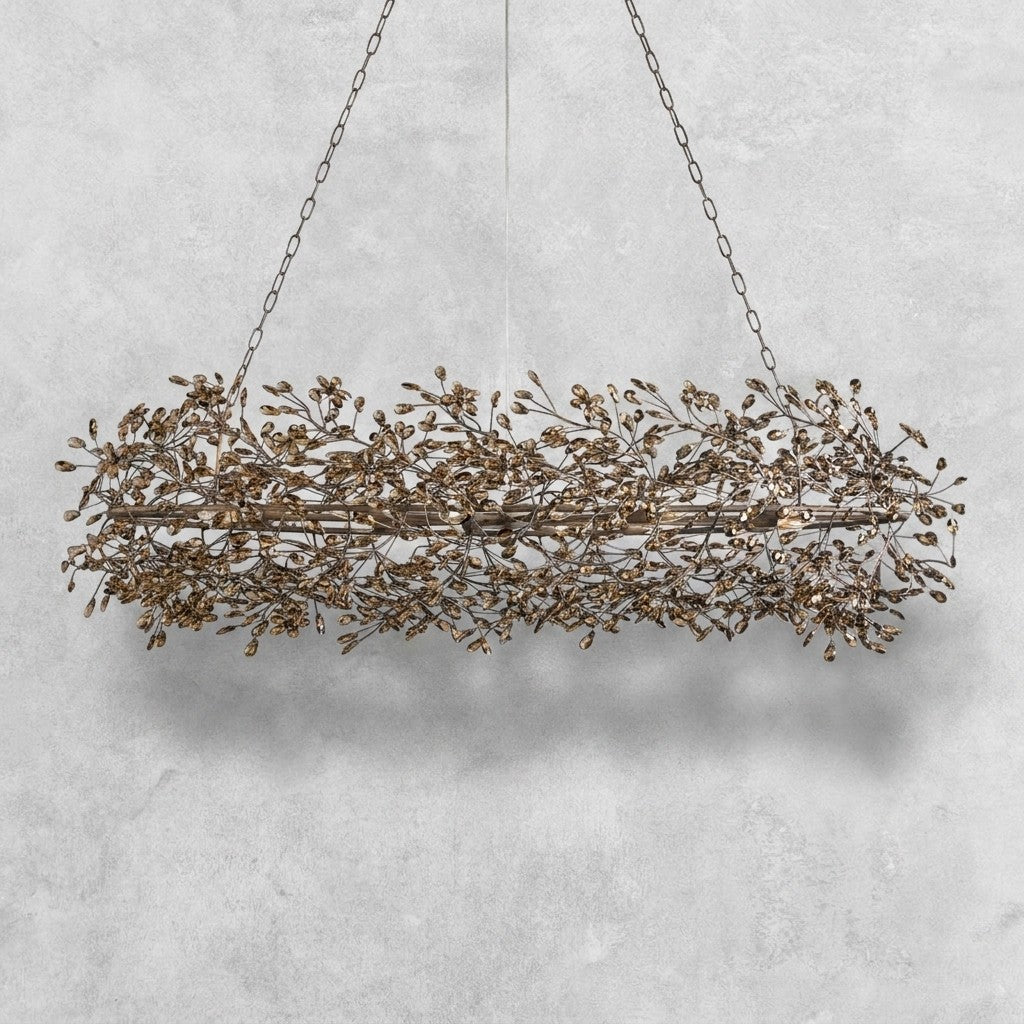 Fiore Oval Chandelier 62''74''