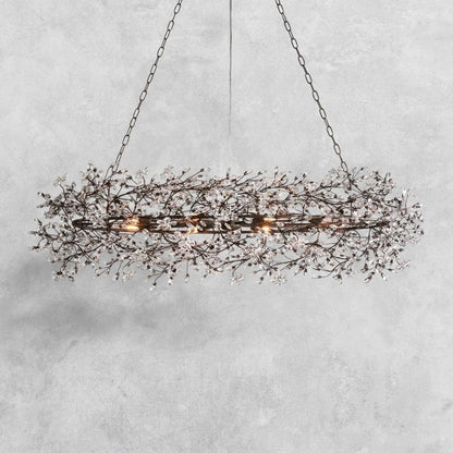 Fiore Oval Chandelier 62''74''