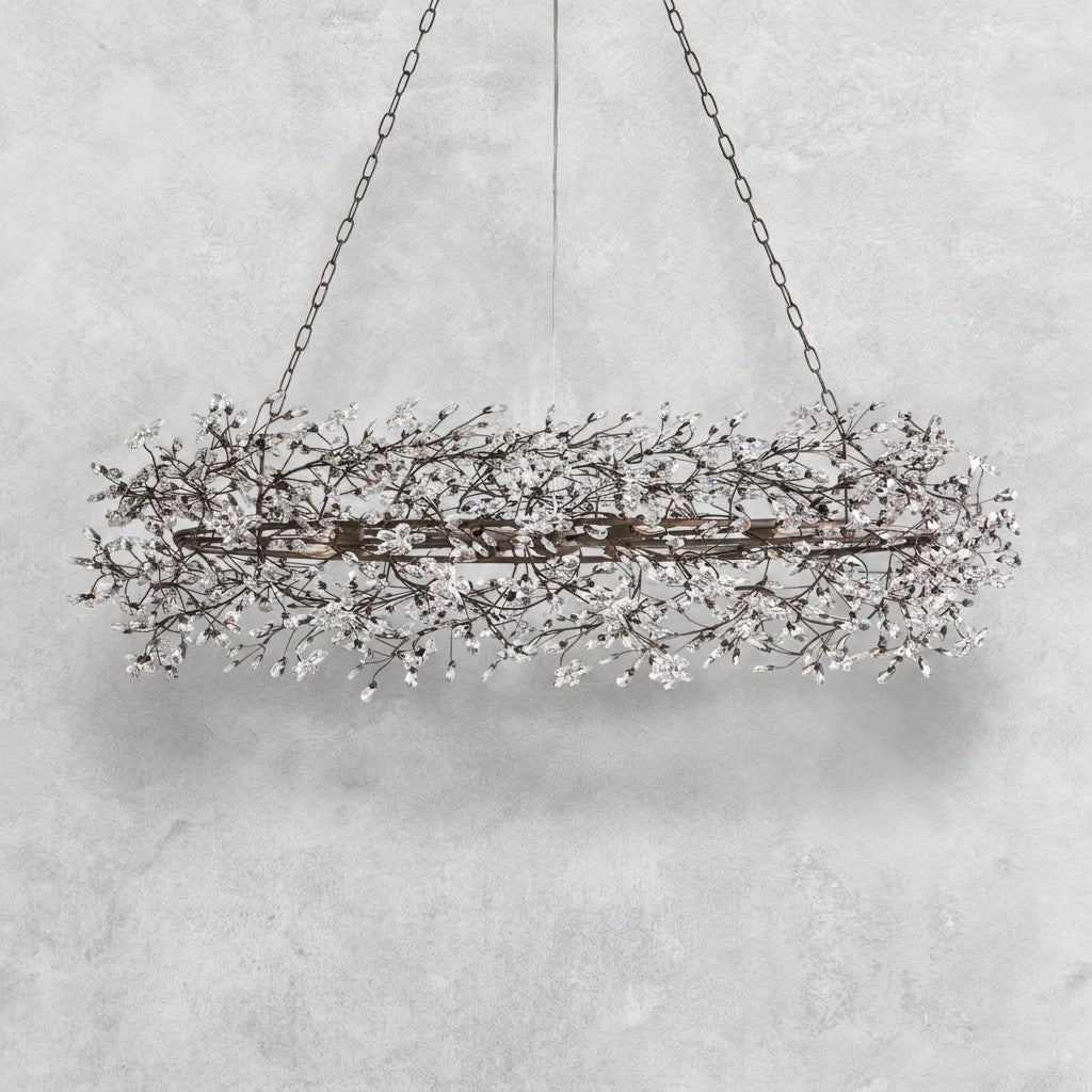 Fiore Oval Chandelier 62''74''