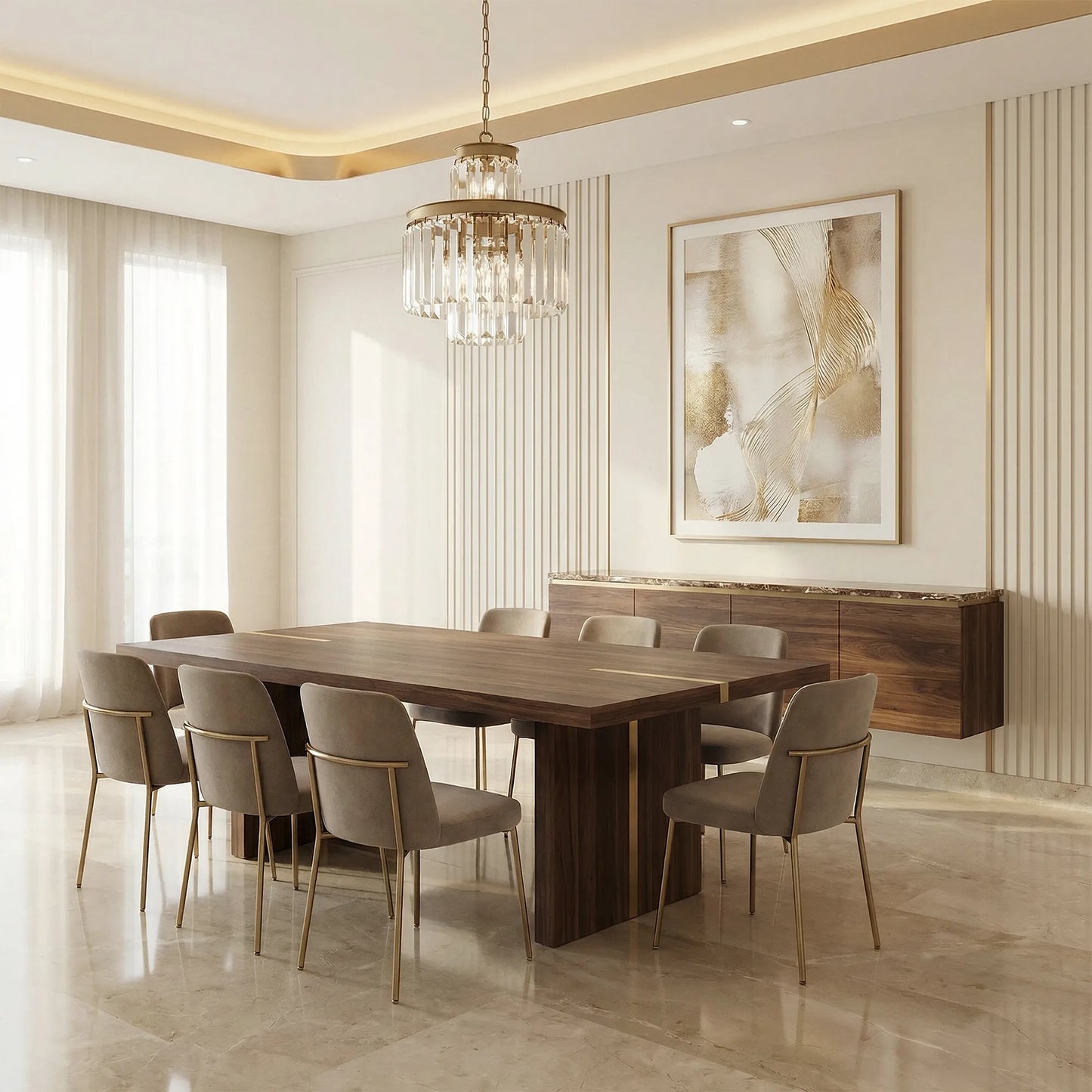 Leyland 6 Light Chandelier