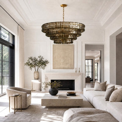 Ghiaccio Round Chandelier