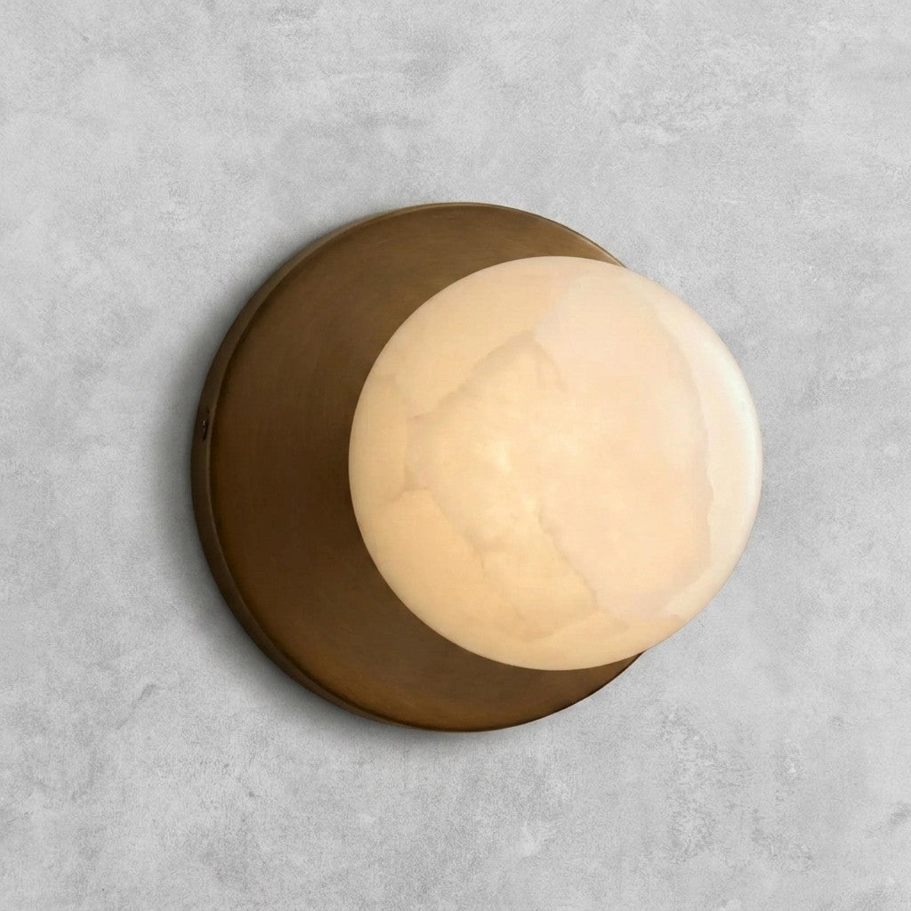 Girouette Alabaster Sconce