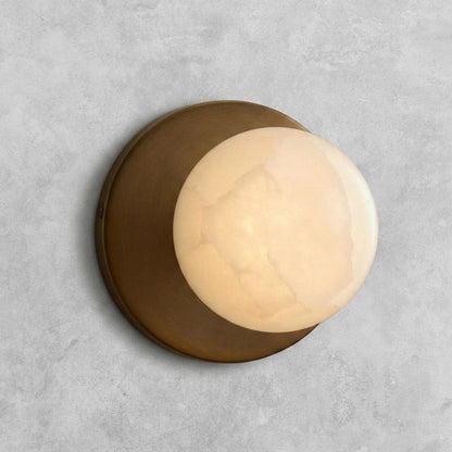 Girouette Alabaster Sconce