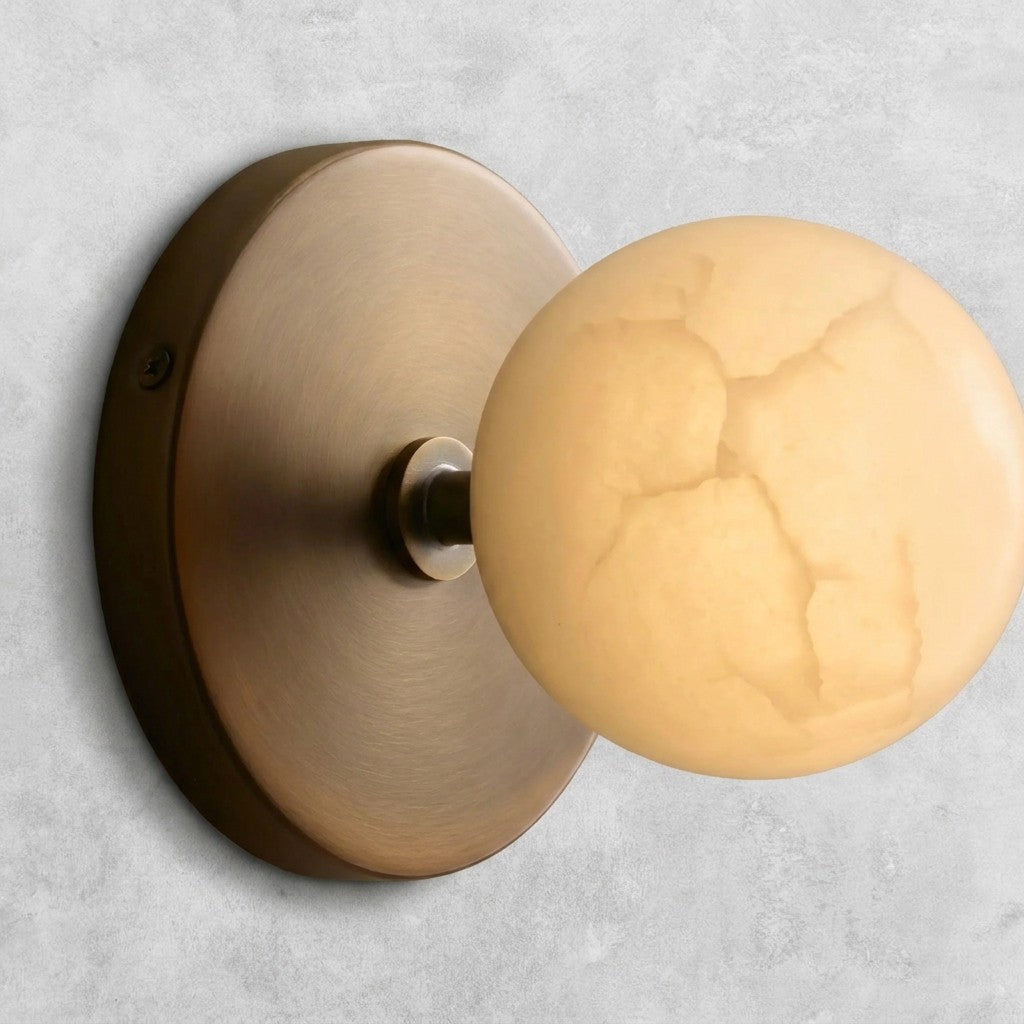 Girouette Alabaster Sconce