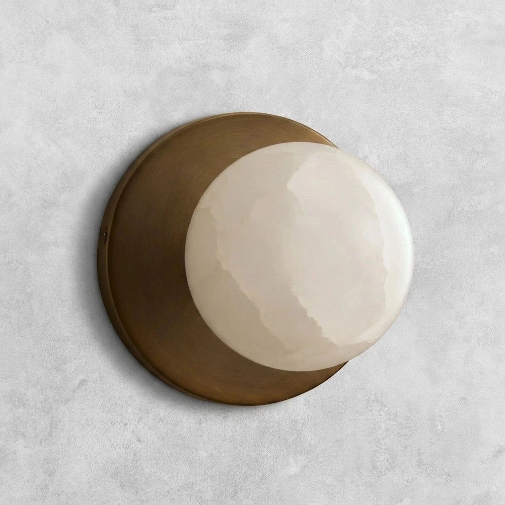 Girouette Alabaster Sconce
