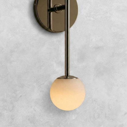 Girouette Alabaster Double Sconce