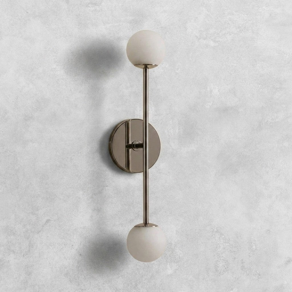 Girouette Alabaster Double Sconce